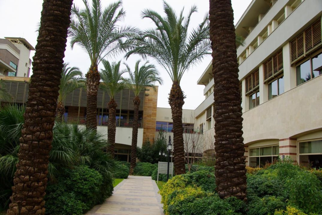 Gartenanlage Sunis Kumköy Beach Resort Hotel & Spa
