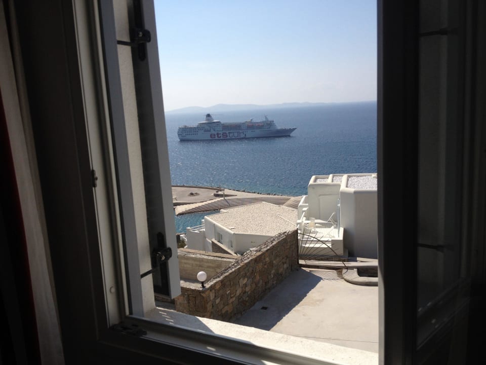 Blick aus dem Fenster Hotel Gorgona