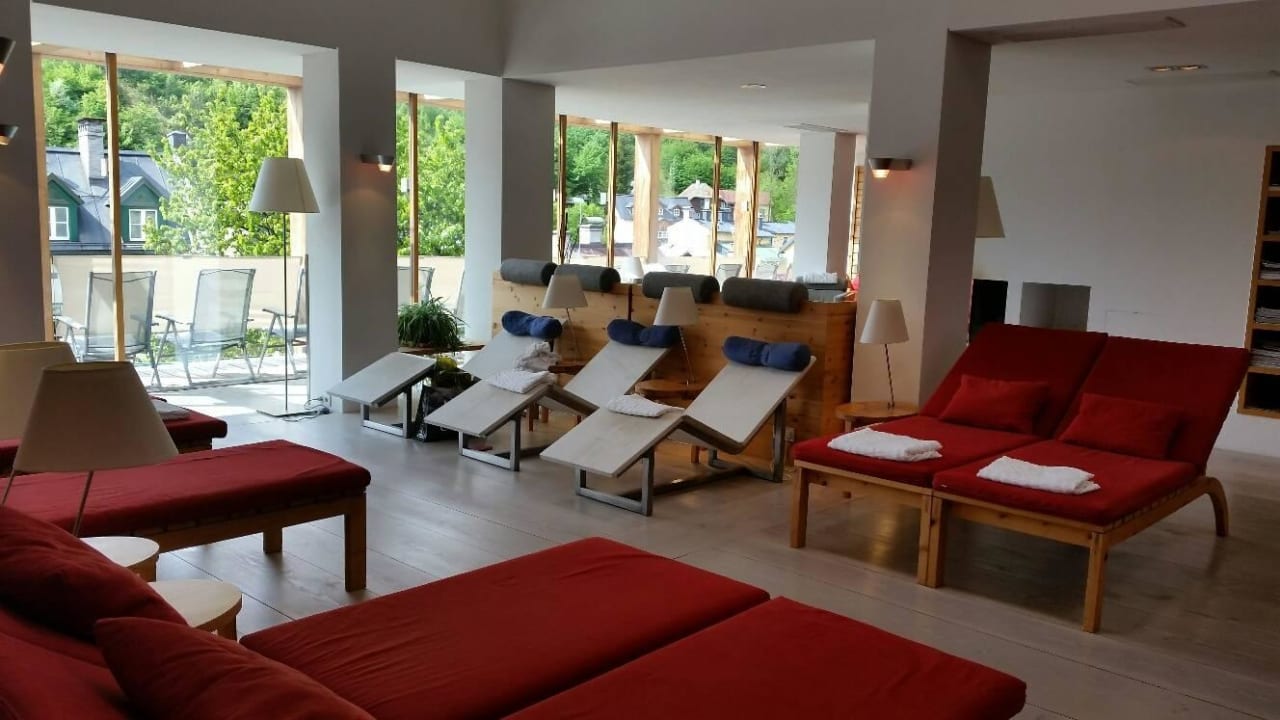 Der Relax-Area im Spa-Bereich 2. OG SPA Hotel Erzherzog Johann
