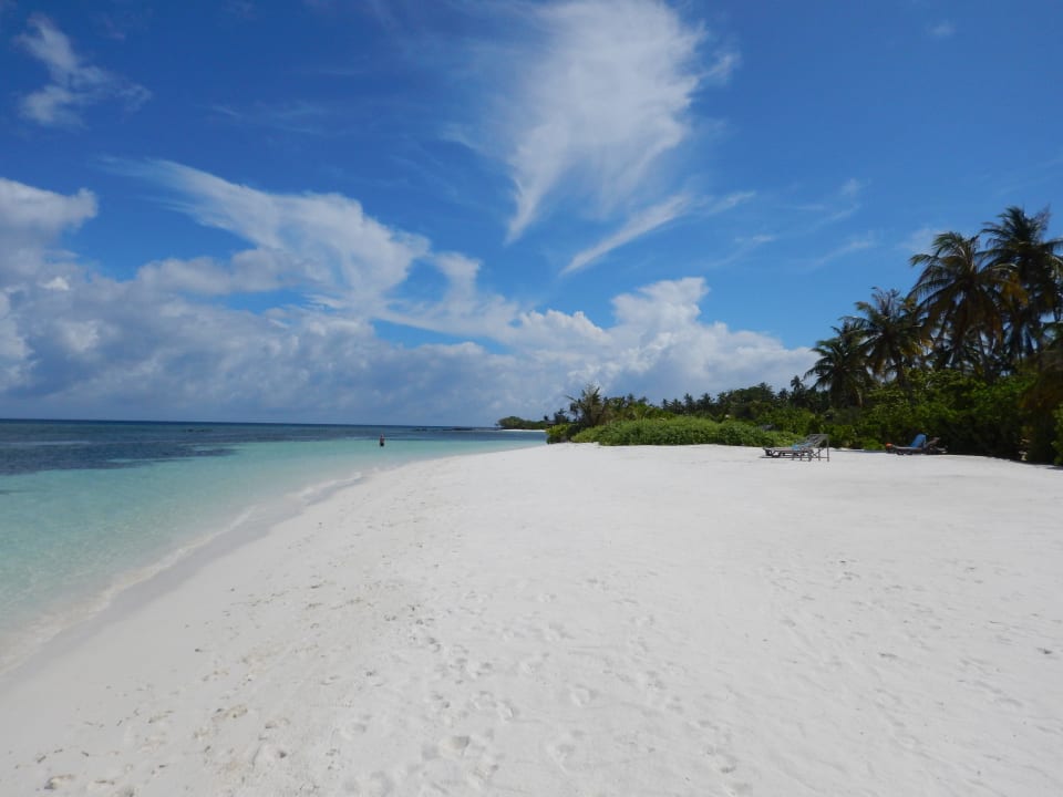 Die wunderschöne Aussicht vor unserer Tür Kuredu Island Resort & Spa