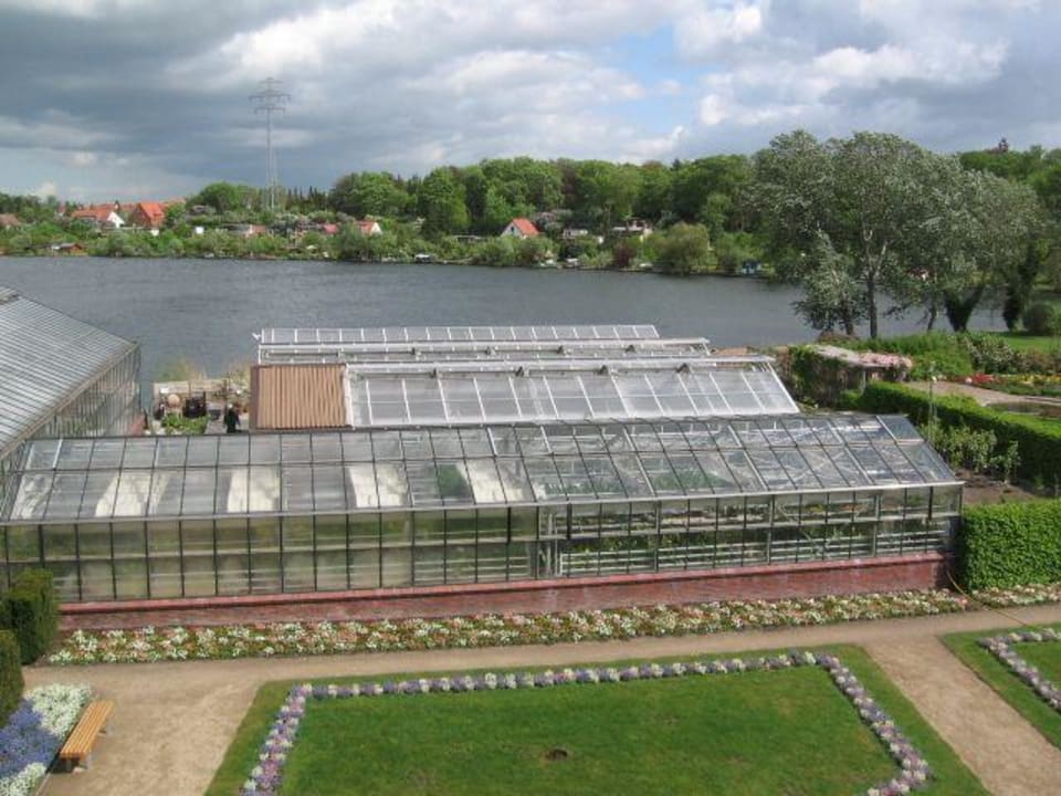 Gartenbereich Hotel Am Tiefwarensee