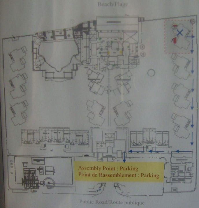 Lageplan Veranda Pointe aux Biches Hotel