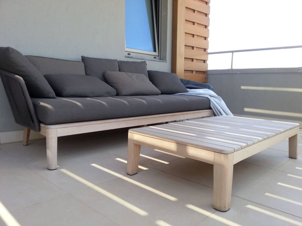 Dachterrasse mit Sofa Hotel Samaria