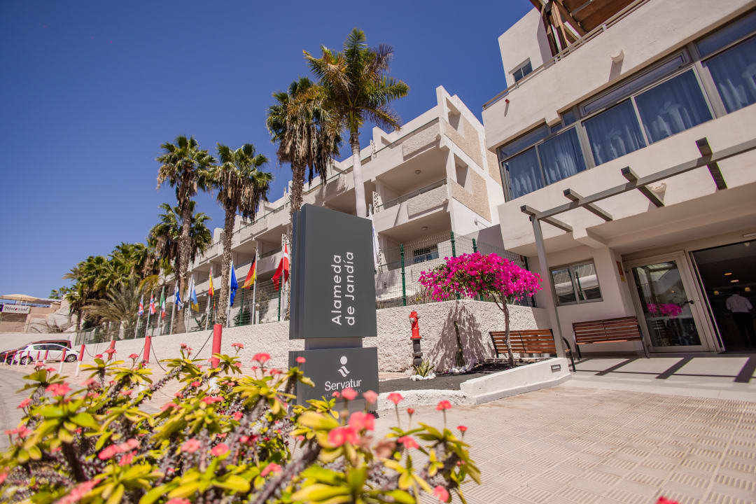Außenansicht Servatur Alameda de Jandía