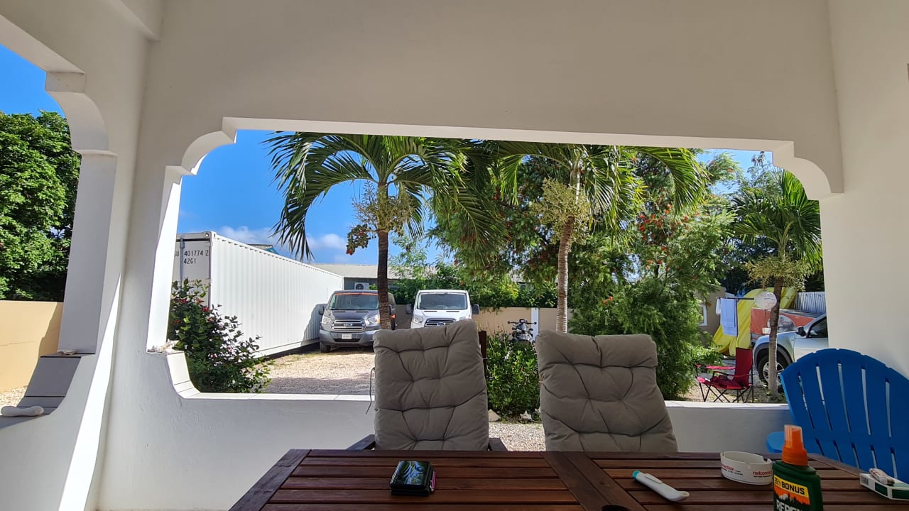 Außenansicht Ferienhäuser Roadrunner-Bonaire