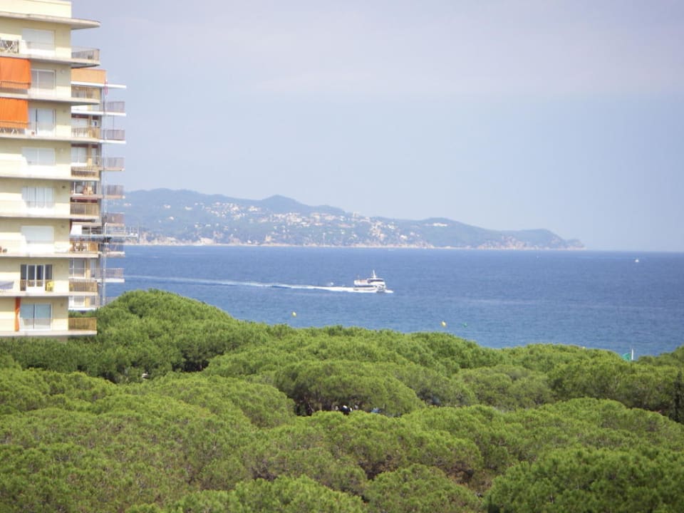 Боковой вид с балкона номера Hotel Blaumar