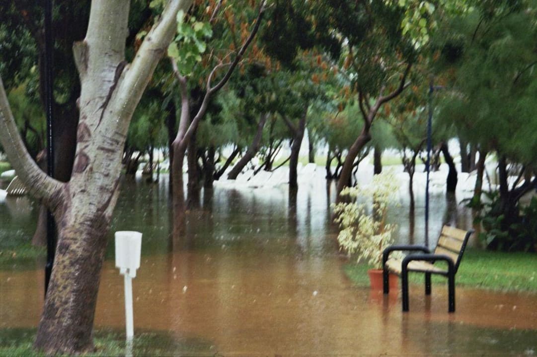 Gartenanlage nach Starkregen Labranda Alantur Resort
