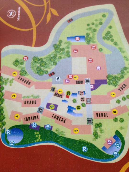 Übersichtsplan der Anlage Salobre Hotel Resort & Serenity