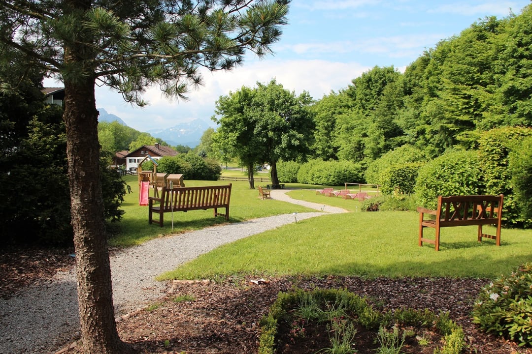 Gartenanlage Hotel Bannwaldsee