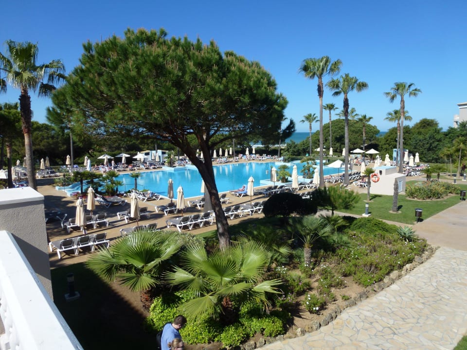 Poolanlage in Richtung Strand Valentin Sancti Petri