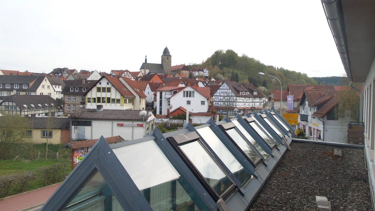 Ausblick auf Naumburg vom Hotel Weinrich Hotel Weinrich
