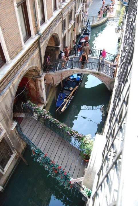 Kanal vor dem Hotel Albergo Cavalletto & Doge Orseolo