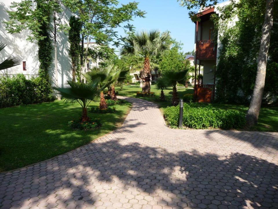 Gartenanlage des Hotels Club Tuana Fethiye