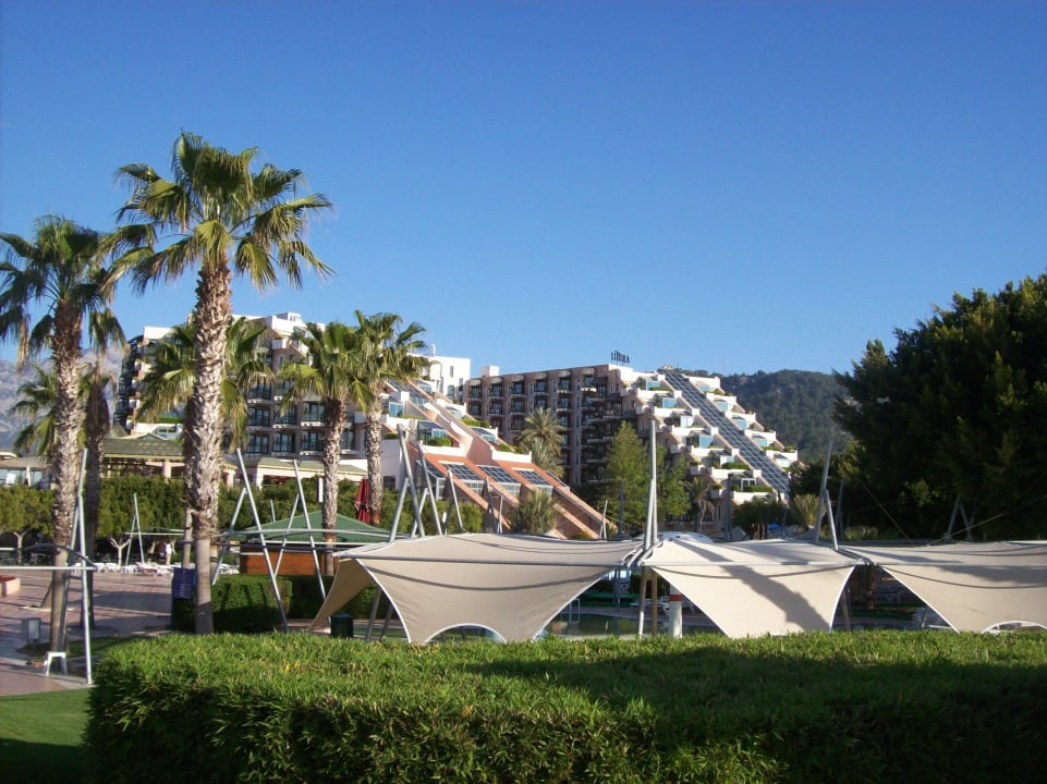 Vom Strand/ Pool aus gesehen Limak Limra Hotel & Resort