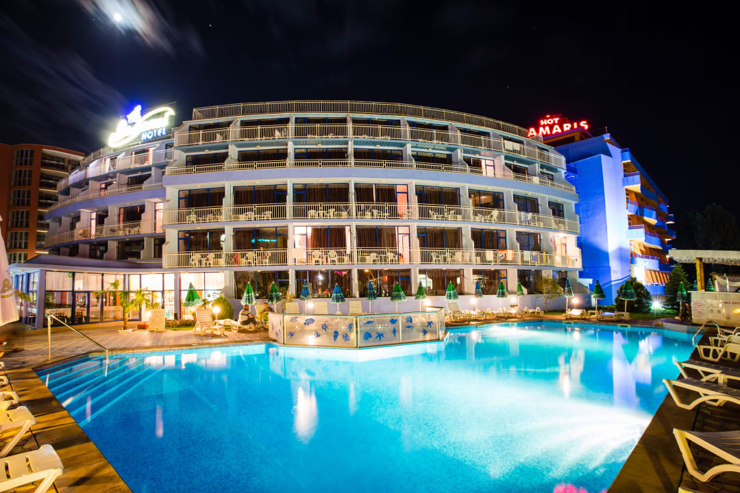 Bohemi hotel in Sunny Beach Resort /Bulgaria. The  Hotel Bohemi