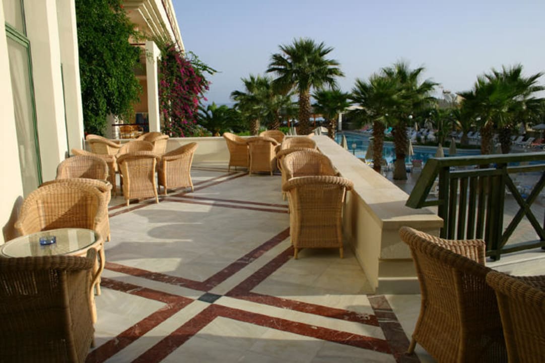 Terrasse der Hotelbar Rethymno Palace