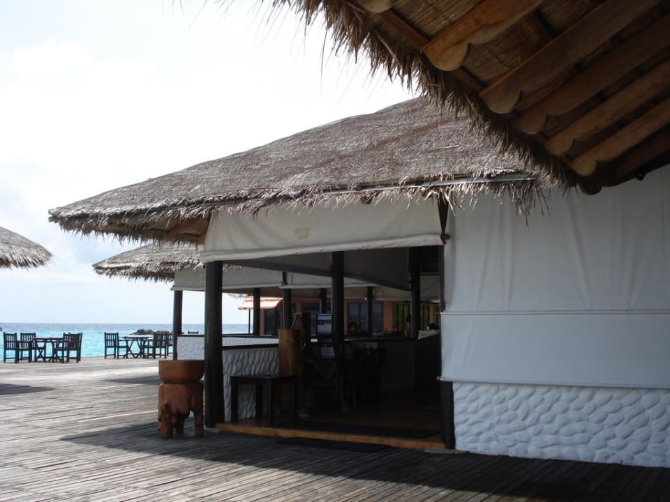 Restaurant der Waaserbungalows Cinnamon Dhonveli Maldives
