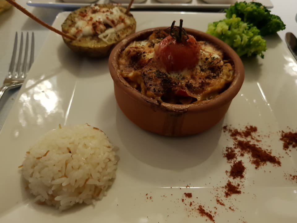 A la carte Hähnchenterrine im a la carte .. enttäuscht  Sunprime C-Lounge