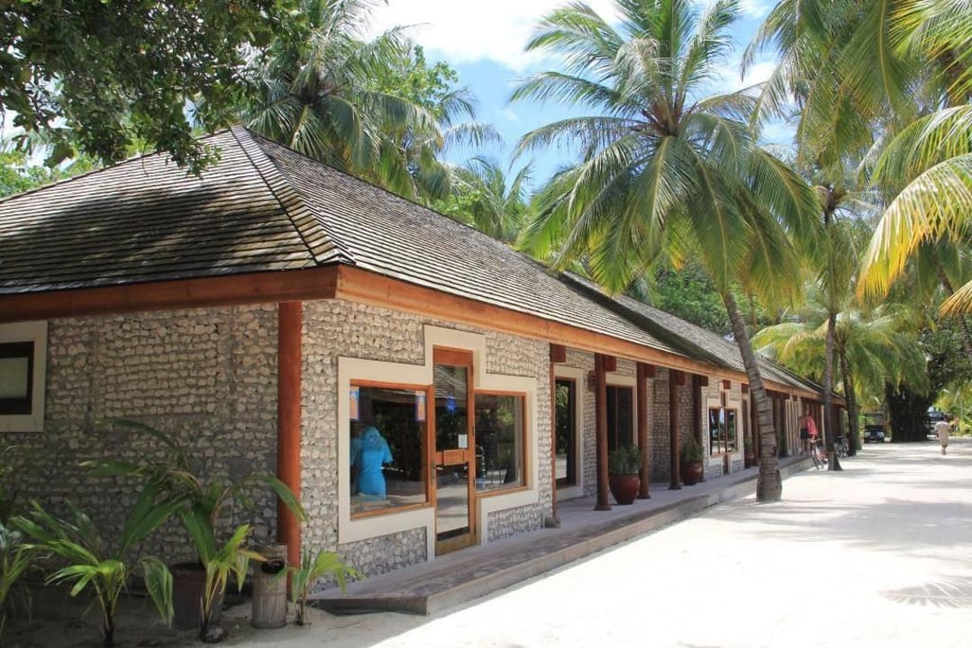 Einkaufsarkade Kuredu Island Resort & Spa