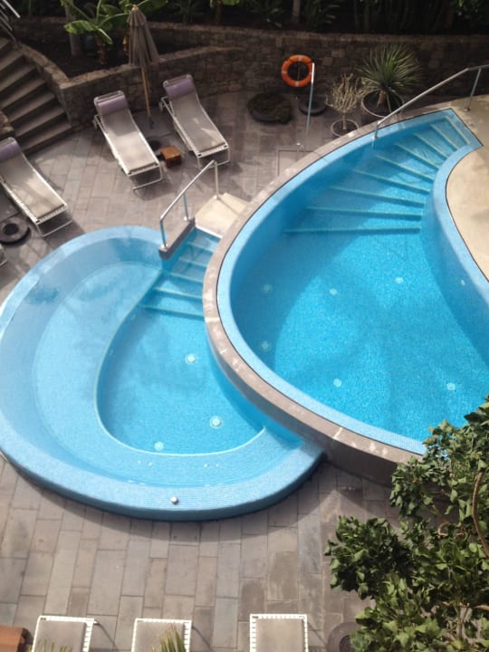 Kleiner Pool und Jacuzzi Bohemia Suites & Spa - Adults only