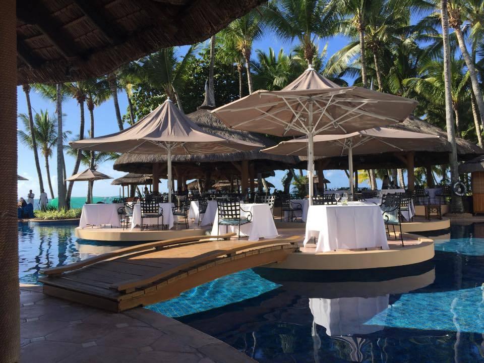 Restaurant und Bar mit Meerblick One&Only Le Saint Géran