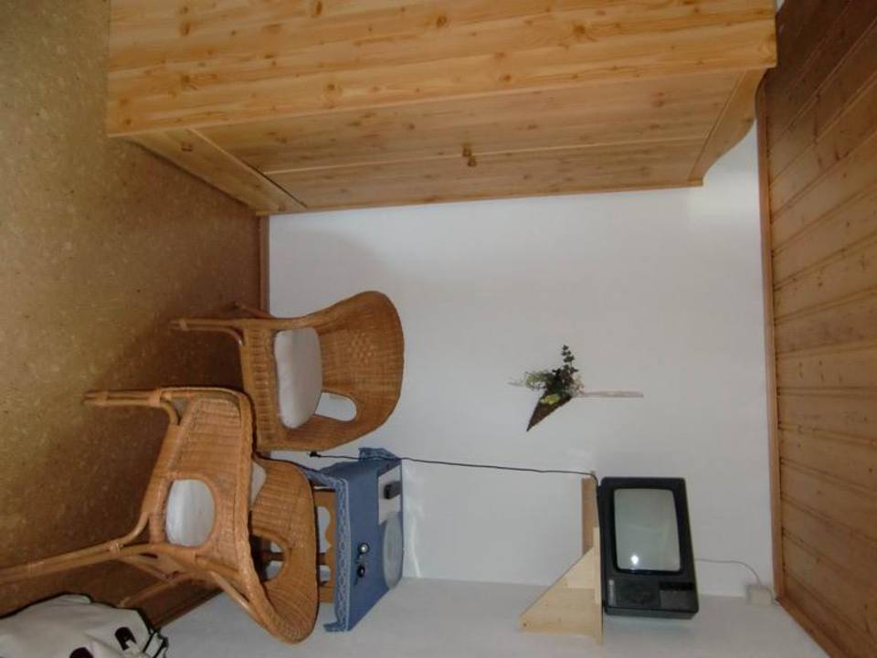 Sitzecke mit Fernseher Landhaus Jakob