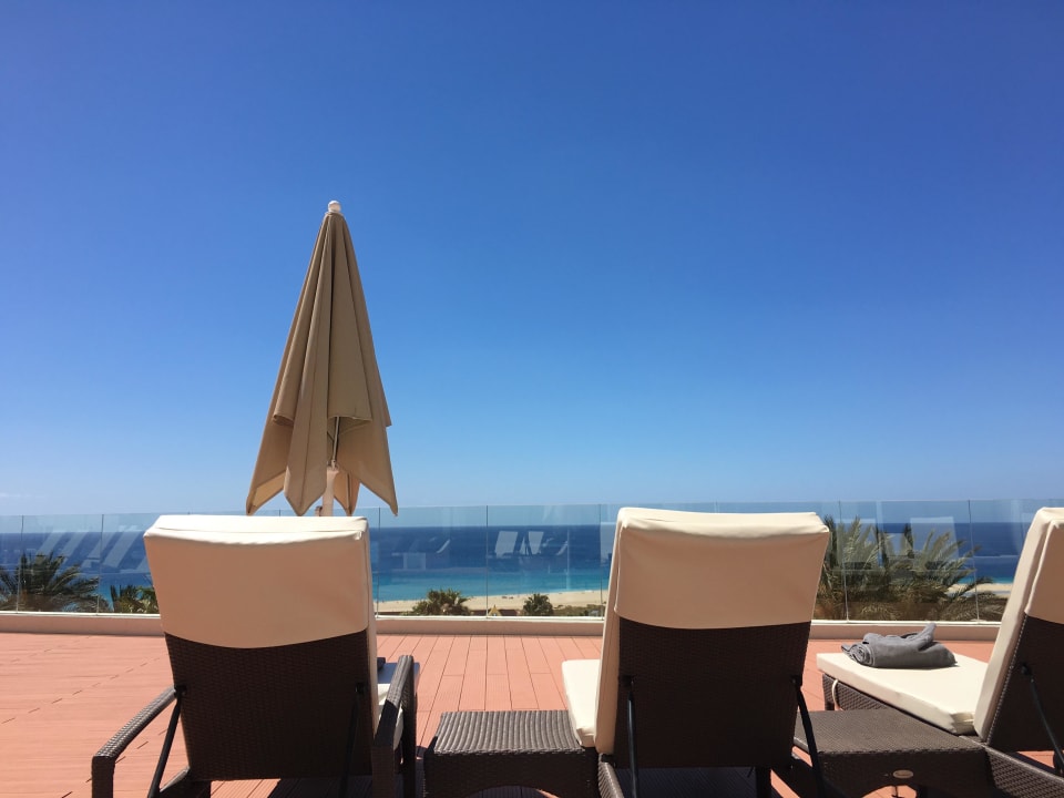 Neue Terrasse im Premiumbereich Occidental Jandía Royal Level - Adults only