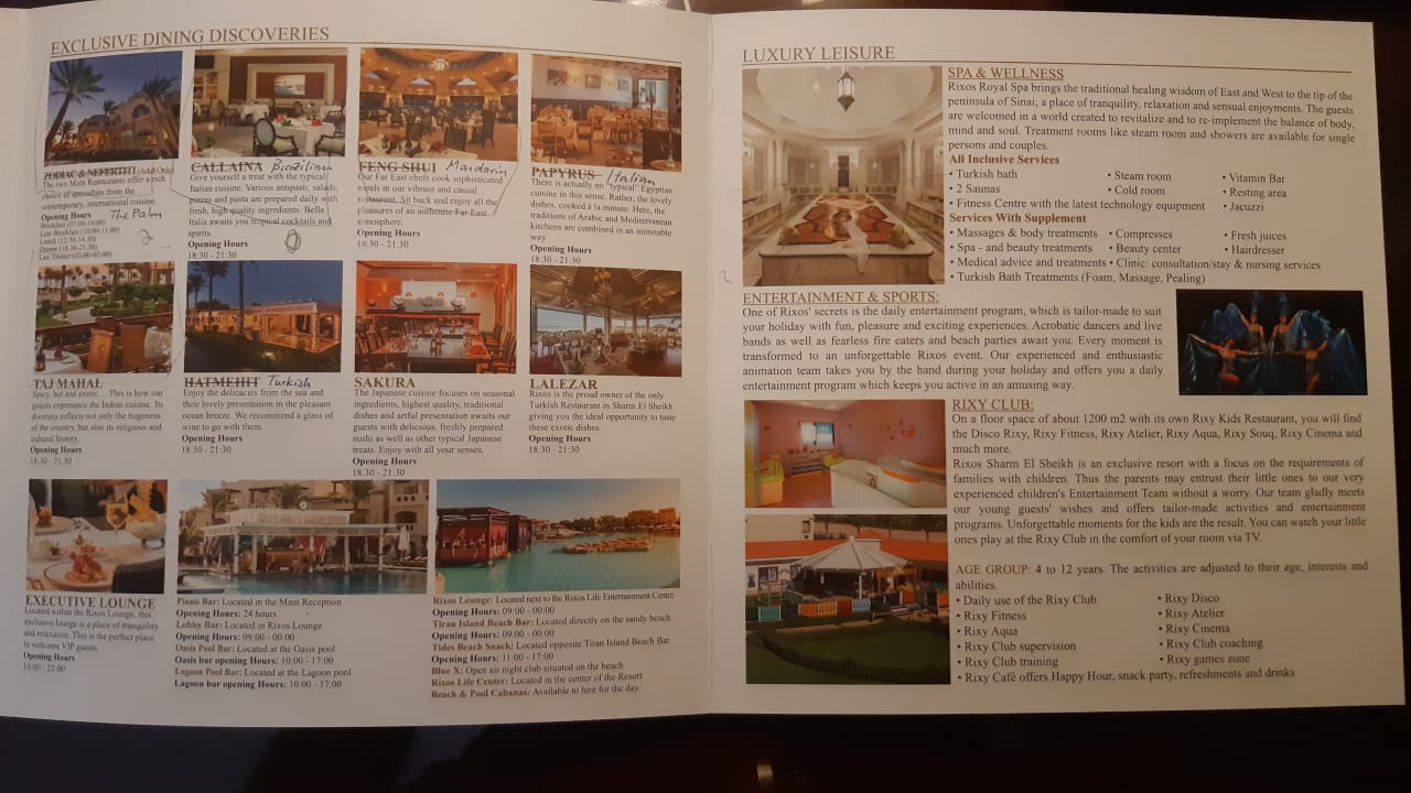 Sonstiges Rixos Sharm El Sheikh Adults Only 18 +