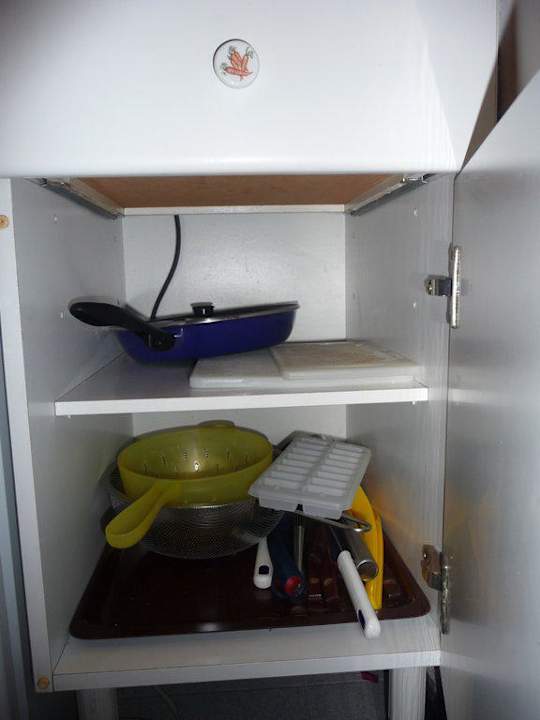 Ausstattung Küche Hotel Bungalows Laura