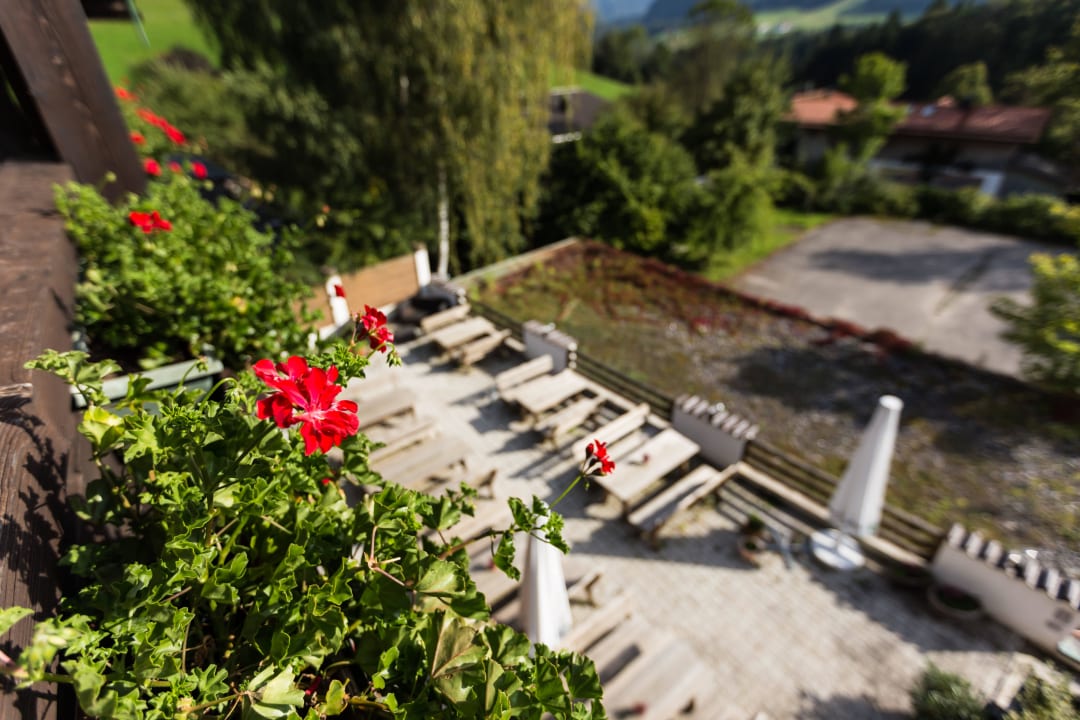 Ausblick vom Stammhaus Landhotel Maiergschwendt