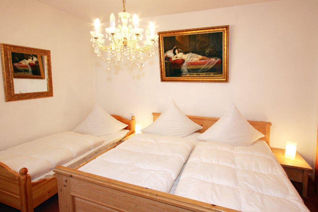 Schlafzimmer Gruppenferienhaus Landhaus St.Oswald