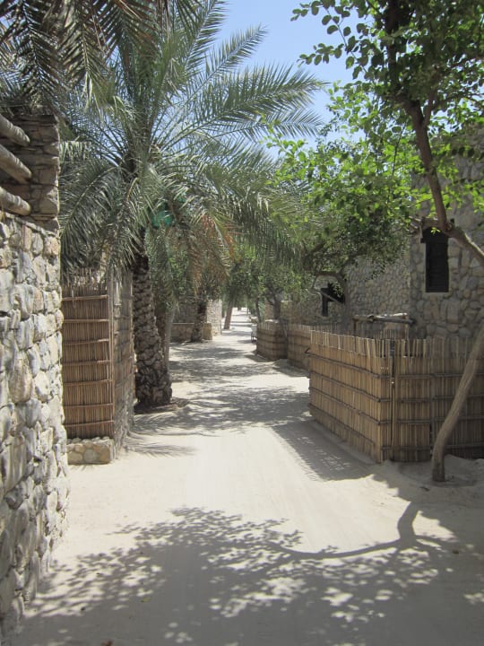 Gartenanlage Six Senses Spa At Zighy Bay