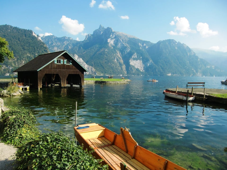 Traunsee gegenüber dem Hotel Hotel Post am See