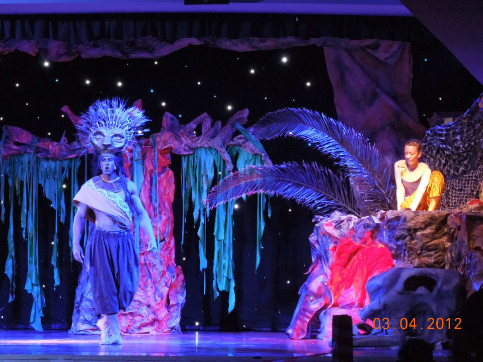 Aufführung König der Löwen  Iberostar Selection Fuerteventura Palace