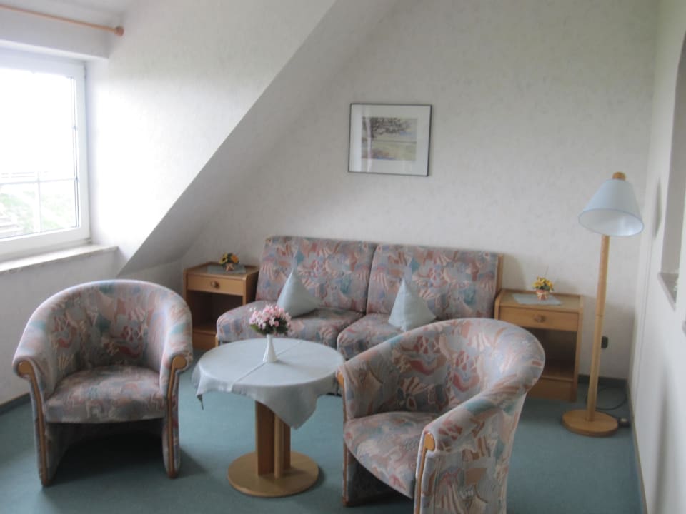 Wohnzimmer Pension Das Alte Fischerhaus