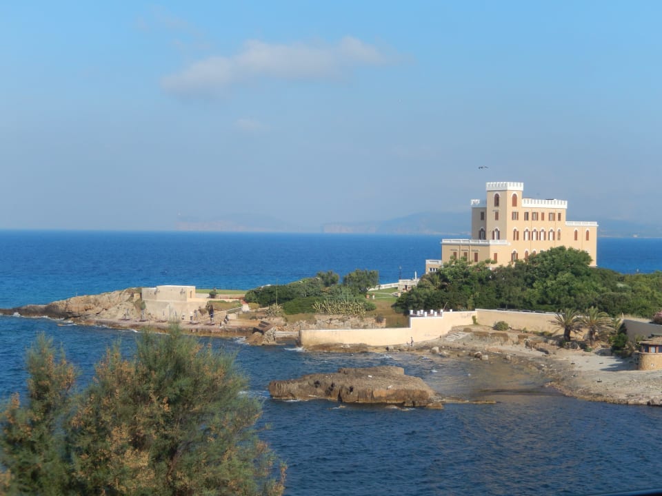 Der phantastische Blick vom Balkon Smy Carlos V Wellness & Spa Alghero