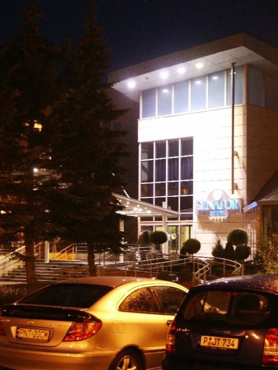 Abendstimmung Hotel Senator