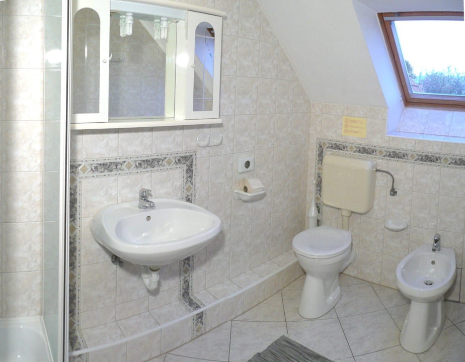 Badezummer Beispiel Hotel-Pension Residenz