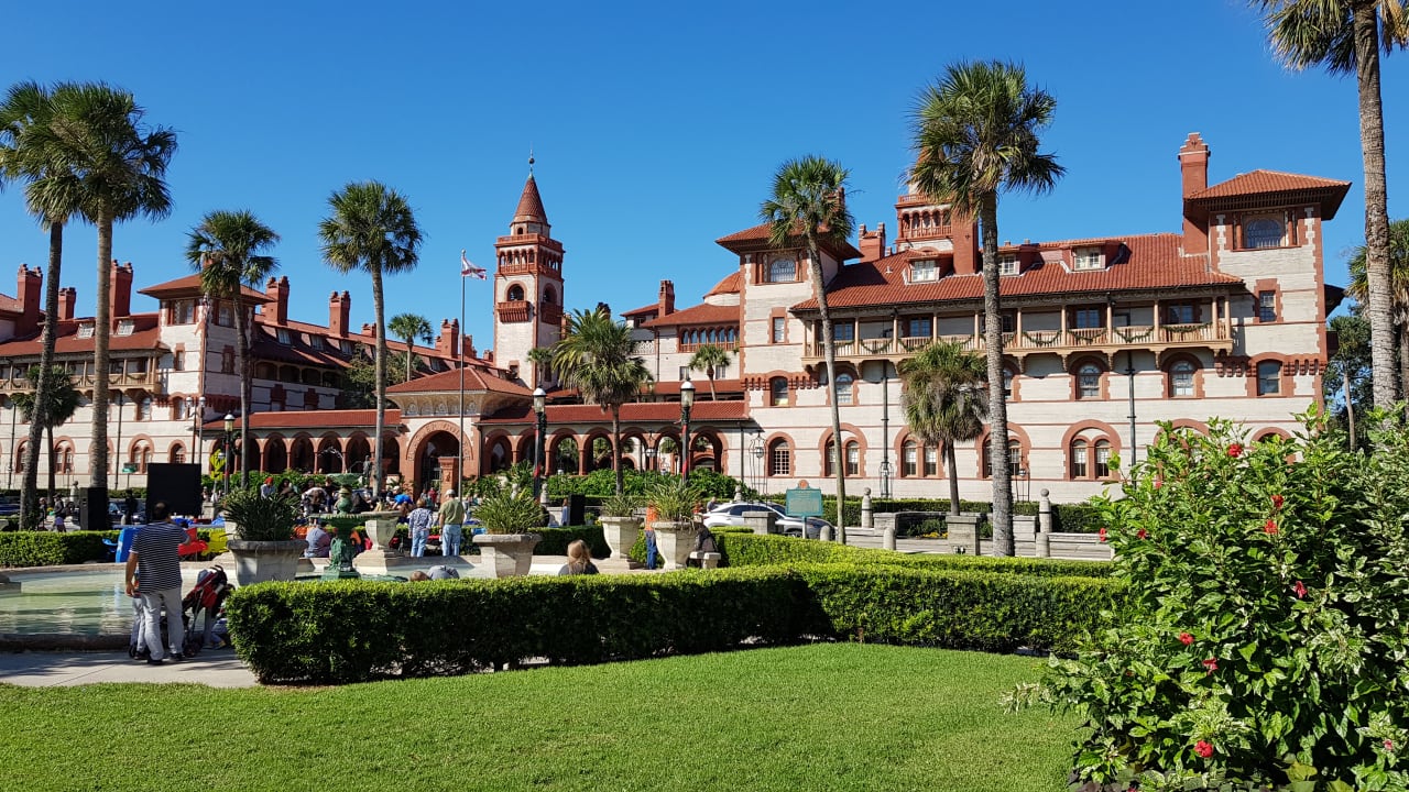 Gartenanlage Red Roof Inn St. Augustine
