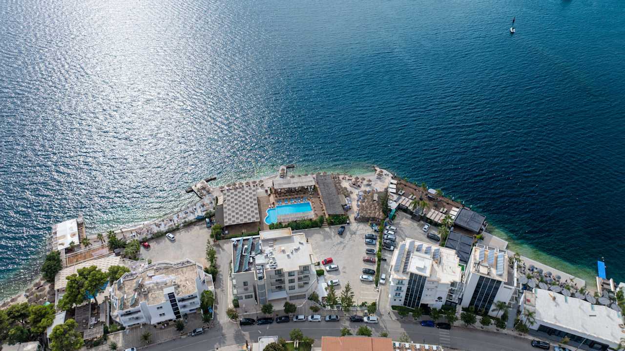 Außenansicht Grand Hotel Saranda