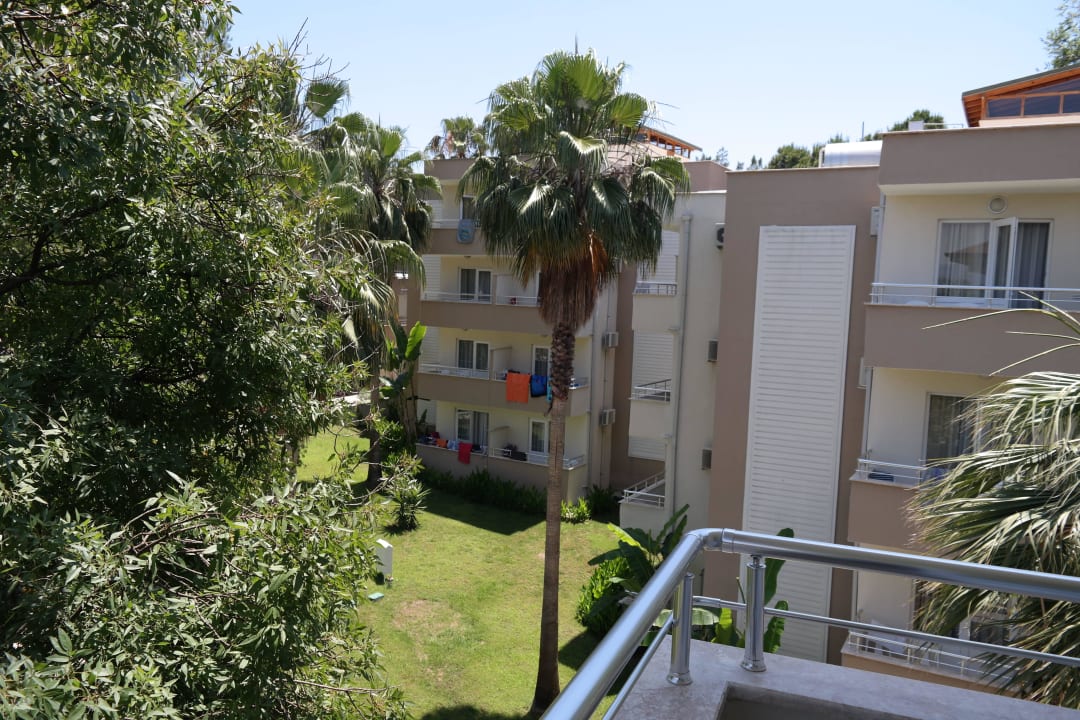 Blick vom Balkon Club Sidelya Hotel