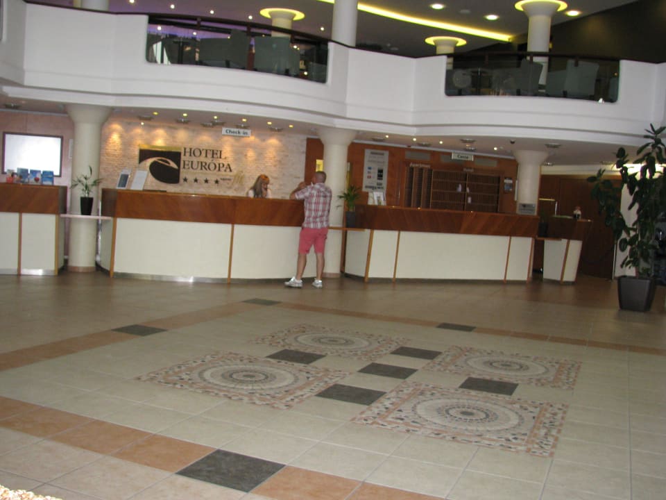 Rezeption Hotel Europa Fit Superior Hévíz