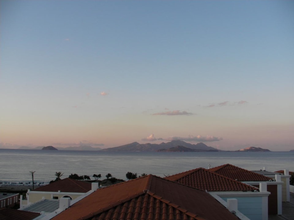 View from my terrace 6 am Porto Bello Royal