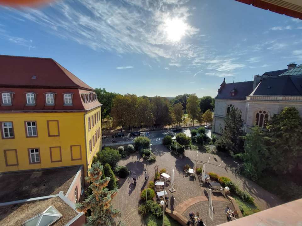 Ausblick Radisson Blu Hotel Merseburg