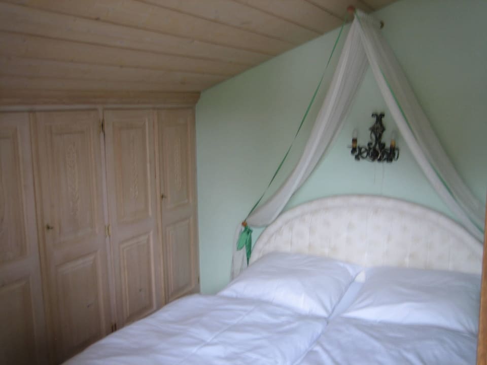 Schlafzimmer im Appartement Haus Osterried