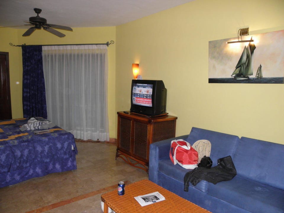 Unser Deluxe-Zimmer Sandos Caracol Eco Resort