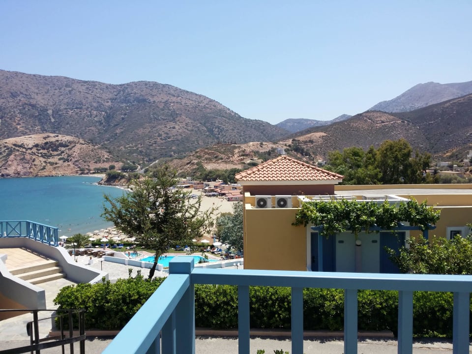 Ausblick Familienzimmer 401 Fodele Beach & Water Park Holiday Resort