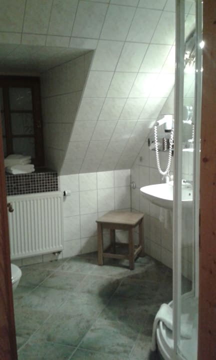 Das Badezimmer! Hotel Schloss Schänke