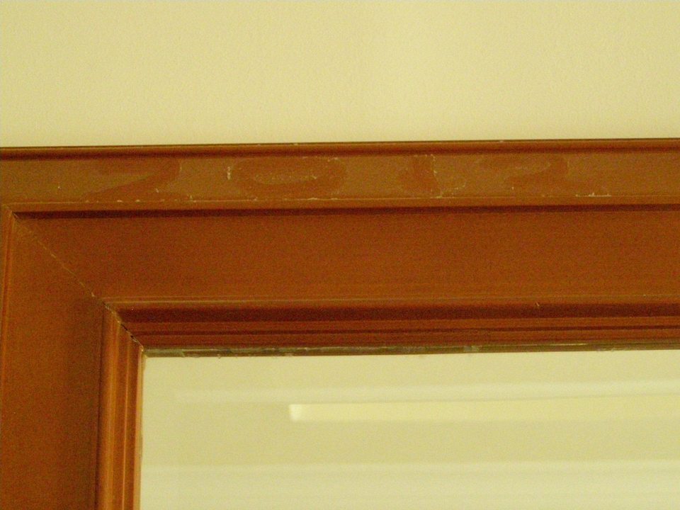 Staubige Spiegelrahmen Hotel Bravo Djerba