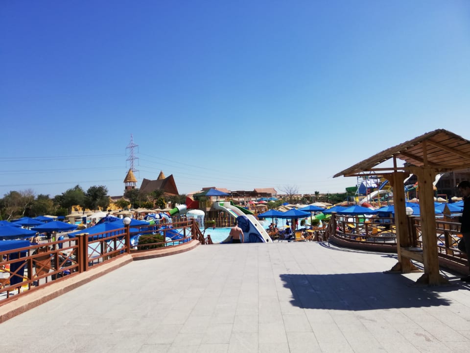 Ausblick Pickalbatros Jungle Aqua Park Resort - Neverland Hurghada